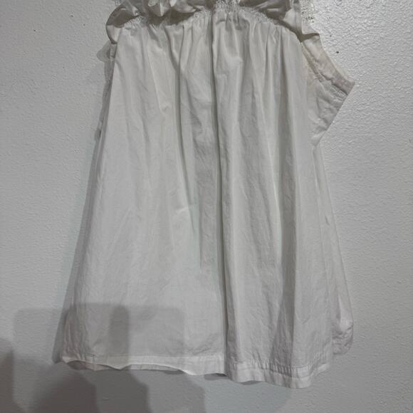 Marissa Webb Collective White Ruffle Lace Top Sz S - Picture 9 of 12